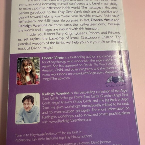 Fairy Tarot Cards 78 Cards & Guidebook Doreen Virtue & Radleigh Valentine - Picture 8 of 10